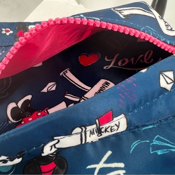 Disney Parks Mickey & Minnie Sweethearts Nylon Mini Backpack - Picture 7 of 12